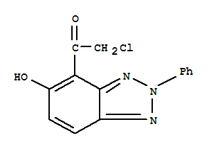 2-氯-1-(5-羟基-2-苯基-2H-苯并三唑-4-基)乙酮
