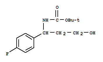 3-(BOC-氨基)-3-(4-氟苯基)-1-丙醇