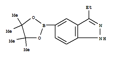 3-乙基-5-(4,4,5,5-四甲基 -[1,3,2]二氧硼戊环-2-基)-1h-吲唑