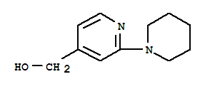 [2-(1-哌啶基)-4-吡啶基]甲醇