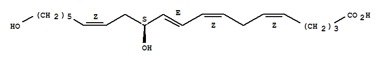 (5Z,8Z,10E,12S,14Z)-12,20-二羟基-5,8,10,14-二十碳四烯酸