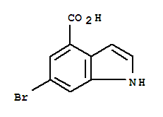 6-溴-1H-吲哚-4-羧酸