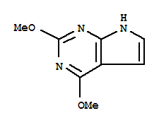 2,4-二甲氧基-7h-吡咯并[2,3-d]嘧啶