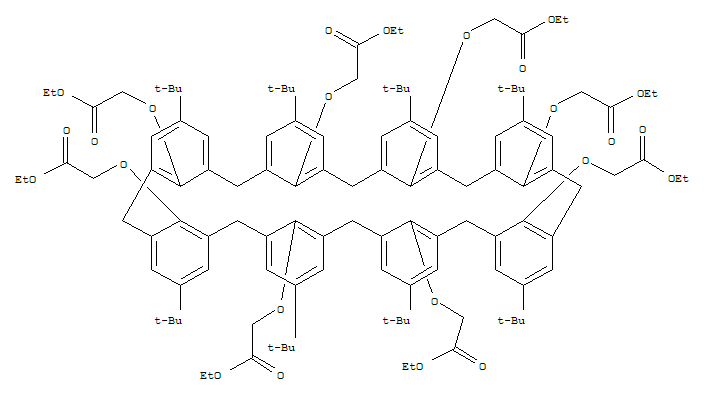 4-对叔丁基杯[8]芳烃八醋酸八乙酯