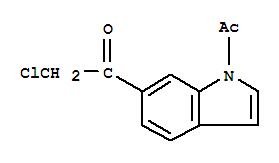 (9ci)-1-乙酰基-6-(氯乙酰基)-1H-吲哚