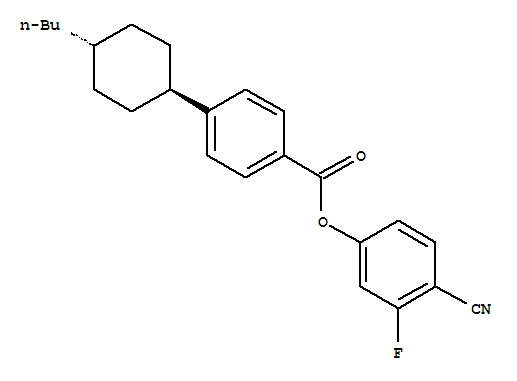 反-4-(4-正丁基环己基)-苯甲酸-3-氟-4-氰基苯酯