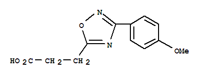 3-[3-(4-甲氧基苯基)-1,2,4-噁二唑]丙酸