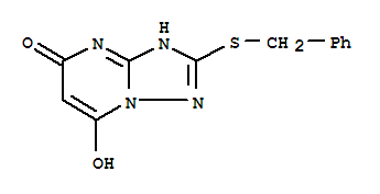 2-苄基磺酰基-[1,2,4]噻唑并[1,5-a]嘧啶-5,7-二醇