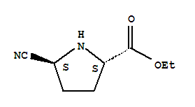 乙基(5S)-5-氰基-L-脯氨酸酯