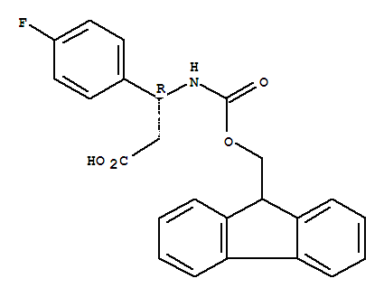 Fmoc-R-3-氨基-3-(4-氟-苯基)-丙酸