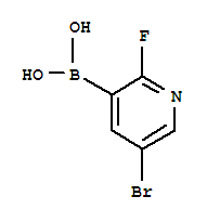 5-溴-2-氟吡啶-3-硼酸