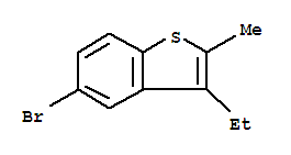 5-溴-3-乙基-2-甲基-1-苯并噻吩