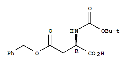 叔丁氧羰基-D-天冬氨酸 4-苄酯