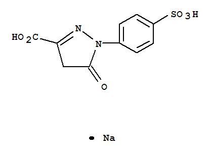 5-氧代-1-(4-磺酸基苯基)-4H-吡唑-3-甲酸单钠盐