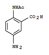 2-(乙酰氨基)-5-氨基苯甲酸