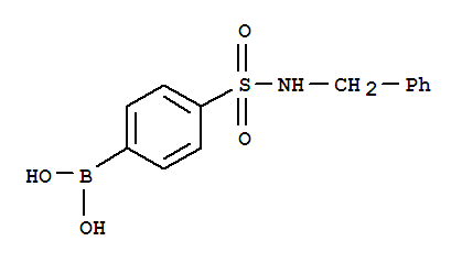 (4-(N-苄基氨磺酰基)苯基)硼酸