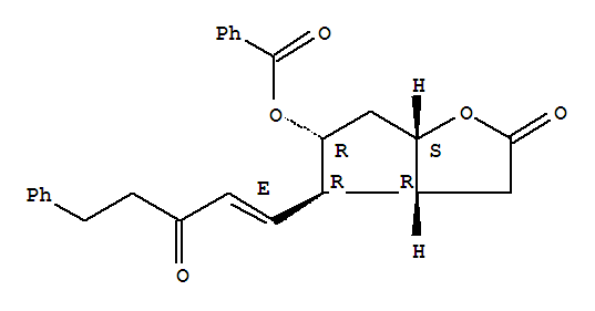 (3aR,4R,5R,6aS)-5-(苯甲酰氧基)六氢-4-[(1E)-3-氧代-5-苯基-1-戊烯基]-2H-环戊并[b]呋喃-2-酮