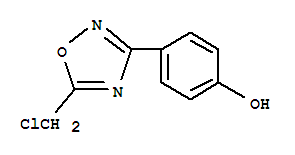 4-(5-氯甲基-[1,2,4]噁二唑-3-基)-苯酚