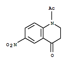 1-乙酰基-2,3-二氢-6-硝基-4(1h)-喹啉酮