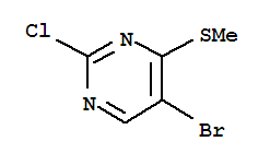 5-溴-2-氯-4-(甲硫基)嘧啶