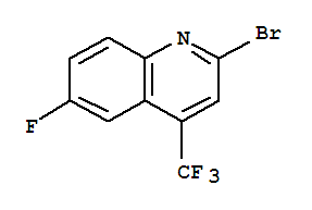 2-溴-6-氟-4-三氟甲基喹啉