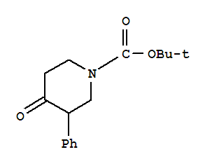 1-Boc-3-苯基哌啶-4-酮; N-叔丁氧羰基-3-苯基哌啶-4-酮