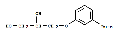 3-(3-丁基苯氧基)-1,2-丙烷二醇