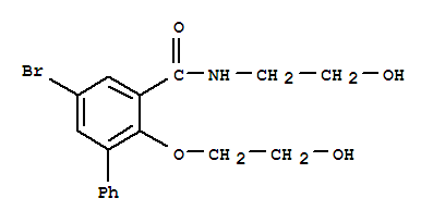 5-溴-2-(2-羟基乙氧基)-N-(2-羟基乙基)-3-苯基苯甲酰胺