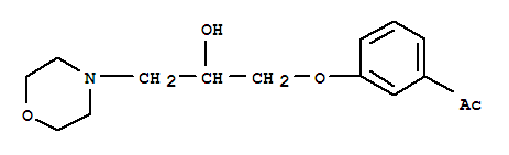 3'-(2-羟基-3-吗啉基丙氧基)苯乙酮