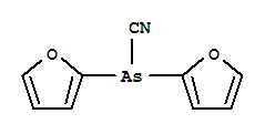 氰基二(2-呋喃基)胂