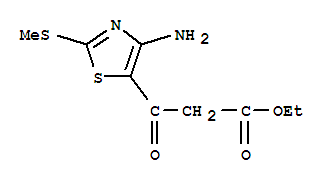 3-[4-氨基-2-(甲硫基)-5-噻唑基]-3-氧代丙酸乙酯