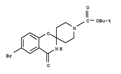 6-溴-4-氧代-3,4-二氢螺[苯并[e][1,3]噁嗪-2,4-哌啶]-1-羧酸叔丁酯
