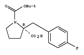 N-Boc-(R)-1-(4-氟苄基)-DL-脯氨酸