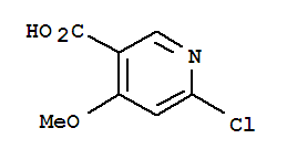 6-氯-4-甲氧基烟酸; 6-氯-4-甲氧基吡啶-3-甲酸