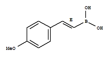 反-2-(4-甲氧基苯基)乙烯基硼酸