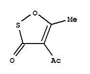 4-乙酰基-5-甲基-3H-1,2-氧硫杂环戊烷-3-酮