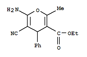 6-氨基-5-氰基-2-甲基-4-苯基-4H-吡喃-3-羧酸乙酯