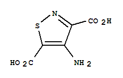 4-氨基-1,2-噻唑-3,5-二甲酸