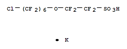 2-[(6-氯-1,1,2,2,3,3,4,4,5,5,6,6-十二氟己基)氧基]-1,1,2,2-四氟乙烷磺酸钾