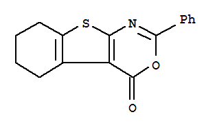 2-苯基-5,6,7,8-四氢-4H-[1]苯并噻吩并[2,3-d][1,3]恶嗪-4-酮