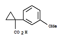 1-(3-甲氧基苯基)环丙烷甲酸