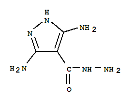 1H-吡唑-4-羧酸,3,5-二氨基-,酰肼
