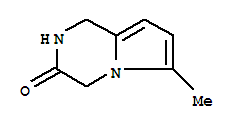 (9CI)-1,2-二氢-6-甲基吡咯并[1,2-a]吡嗪-3(4H)-酮