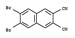 2,3-二溴-6,7-二氰基萘