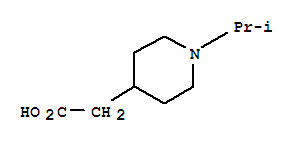 (1-异丙基哌啶-4-基)乙酸 0.5HCL 0.4H2O
