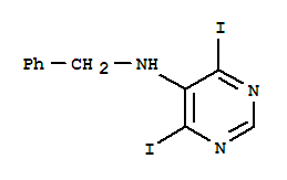 4,6-二碘-5-苄胺基嘧啶