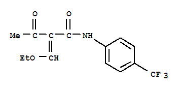 2-乙酰基-3-乙氧基-N-(4-三氟甲基苯基)丙烯酰胺