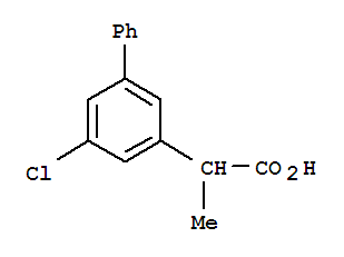2-(3-氯-5-苯基苯基)丙酸