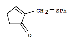 2-[(苯基硫醇)甲基]-2-环戊烯-1-酮