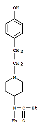N-{1-[2-(4-羟基-苯基)-乙基]-哌啶-4-基}-N-苯基-丙酰胺